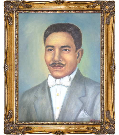 Portrait of former Mayor Eduardo Martinez