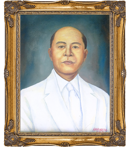 Portrait of former Mayor Epifanio Merto Sr.