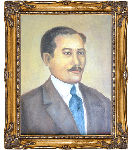 Portrait of former Mayor Jose Abastillas