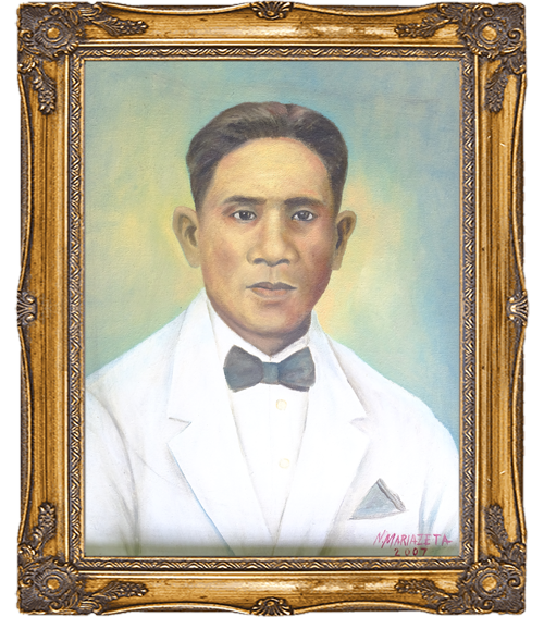 Portrait of former Mayor Lino De Castro