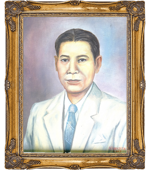 Portrait of former Mayor Marcelino Batocabe