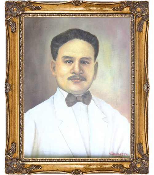 Portrait of former Mayor Severino Martinez