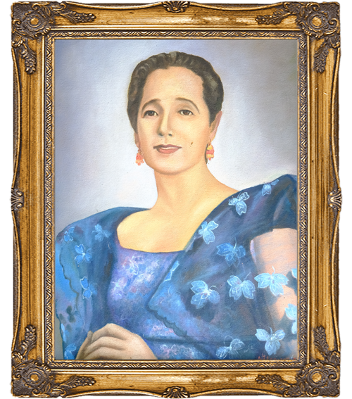 Portrait of former Mayor Trinidad Alvarez