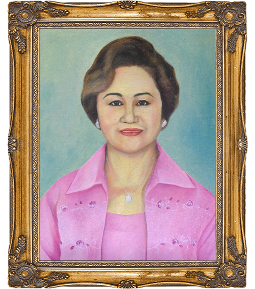 Portrait of former Mayor Venus Portes